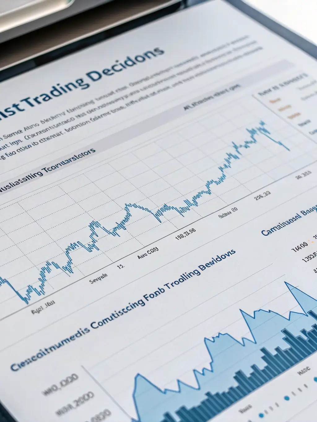 A chart comparing manual trading results versus automated trading results, showcasing the potential for increased profitability.